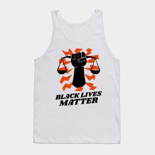 Black Lives Matter Justice for all People Tank Top